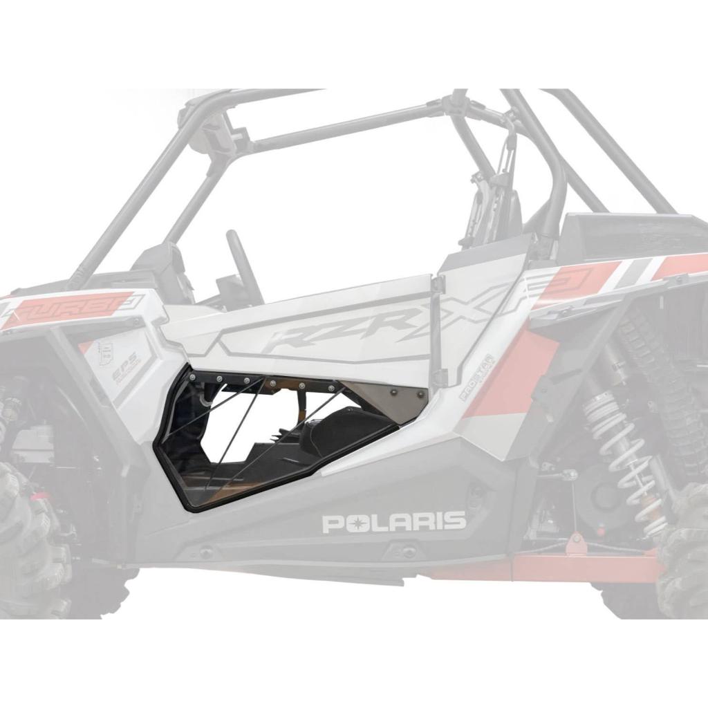 SuperATV Polaris RZR XP 4 Turbo Clear Lower Doors