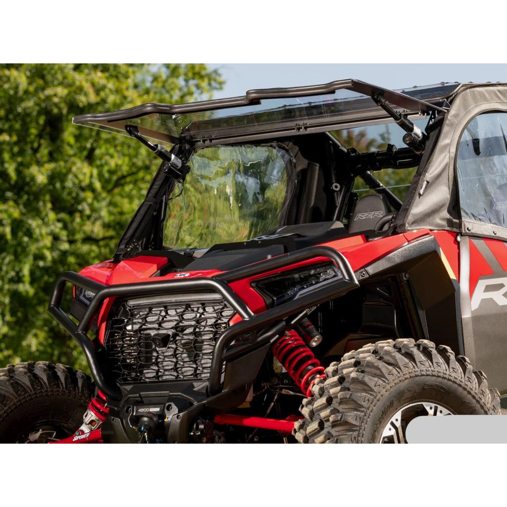 SuperATV Polaris RZR XP MaxDrive Power Flip Windshield