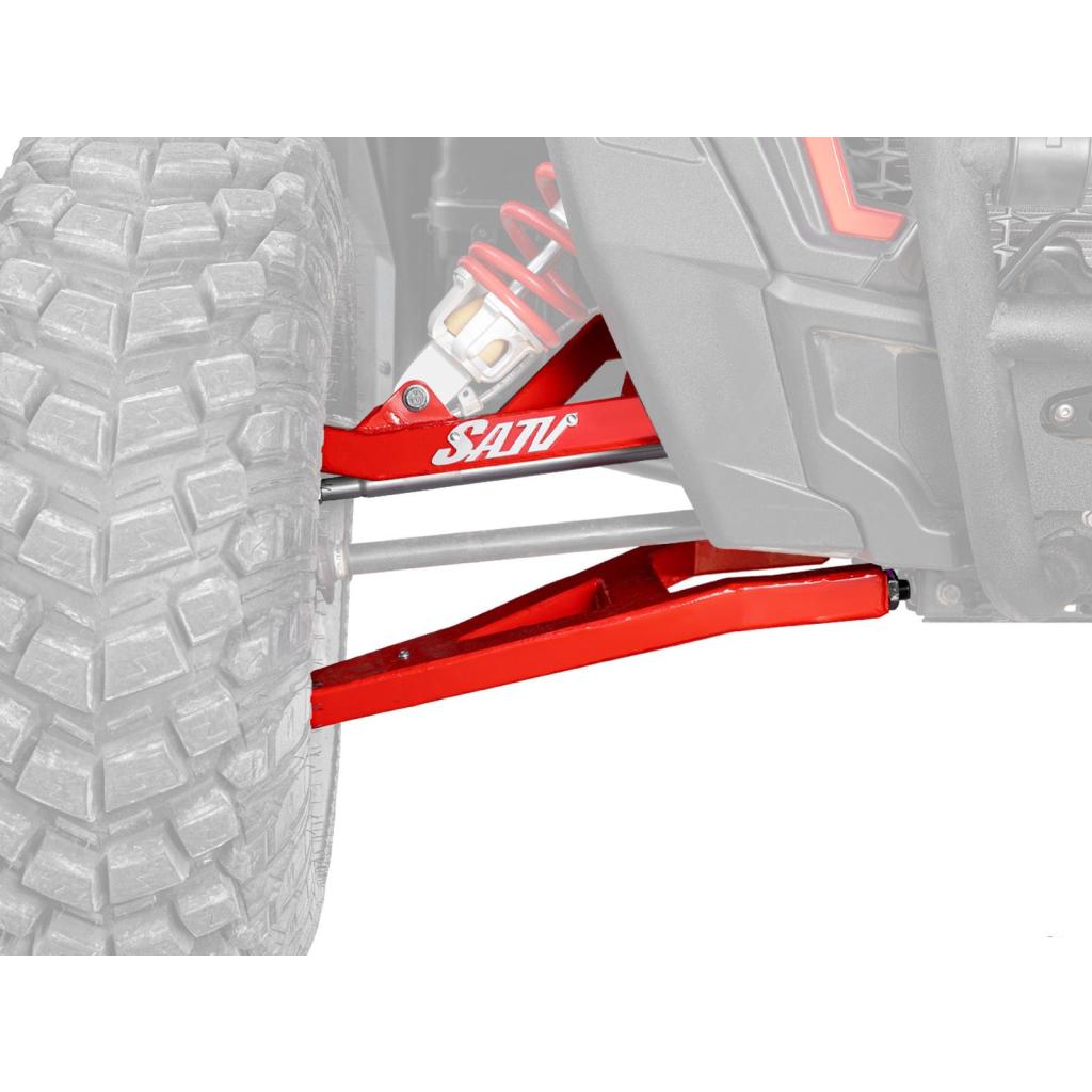SuperATV Polaris RZR XP Turbo Sidewinder A-Arms—1.5" Forward Offset