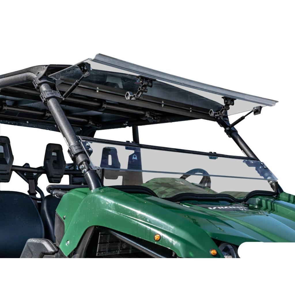 SuperATV Yamaha Viking Scratch Resistant Flip Windshield