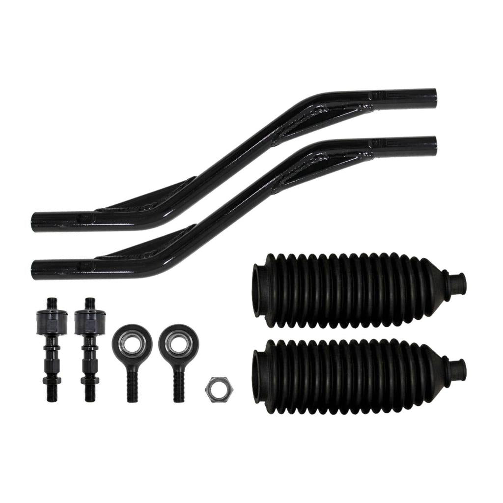 SuperATV Yamaha Viking Z-Bend Tie Rod Kit - Replacement for SuperATV Lift Kits
