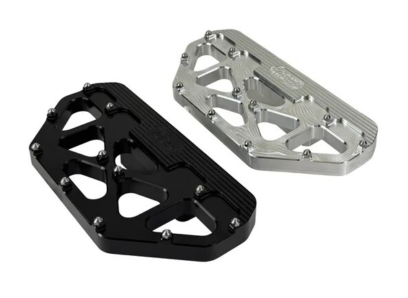 TC Bros Pro Series MX Passenger Floorboards For Harley Touring 1993-2026