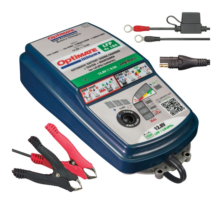 TecMate OptiMate Lithium 4s 10A Battery Charger