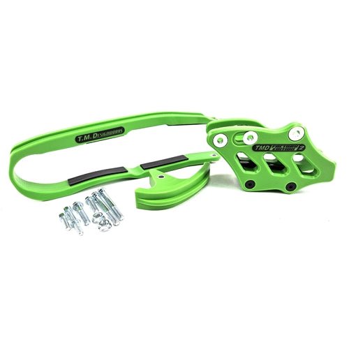 TM Designworks Baja Endurance Slide-n-Guide Kit w/ FE#2 Rear Guide 2024-UP Kawasaki KX450 | KCP-K12