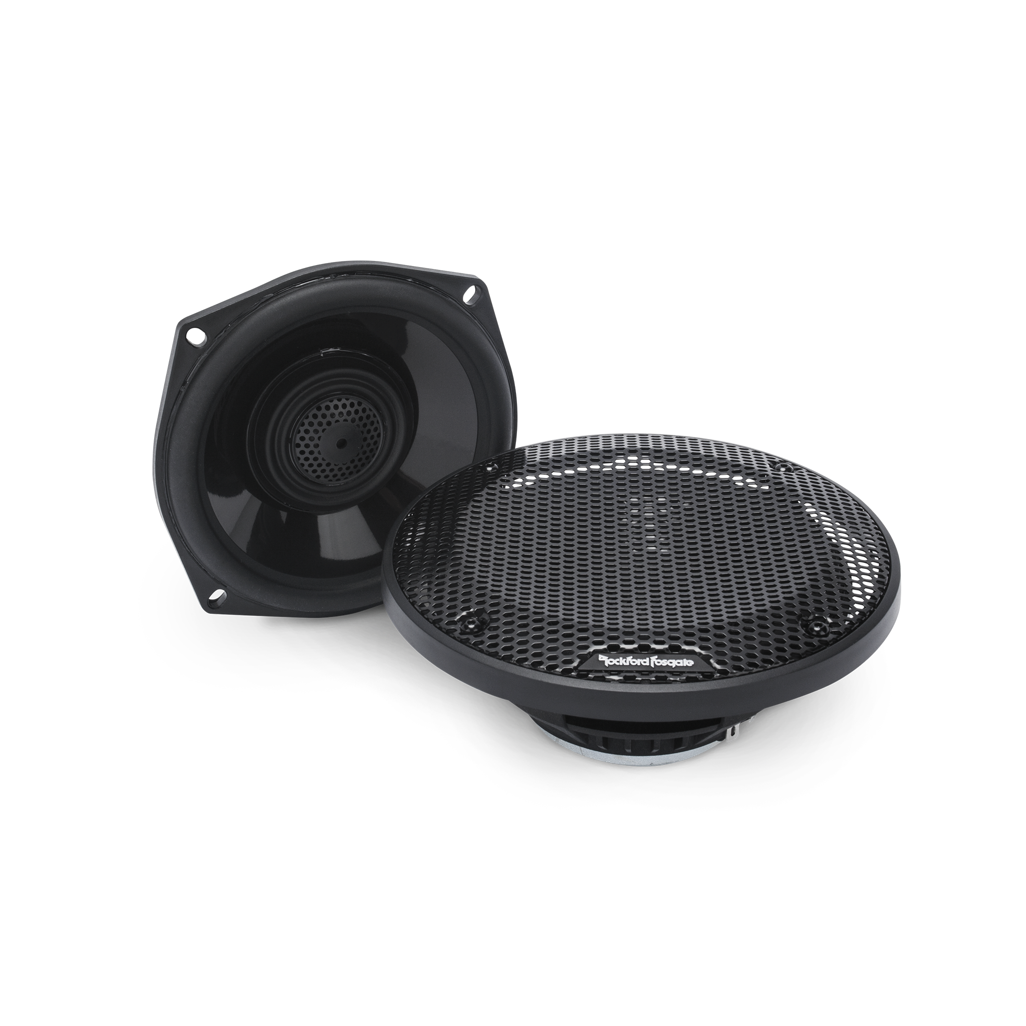 Rockford Fosgate Power 5.25" Full Range Tour-Pak Speakers Harley-David