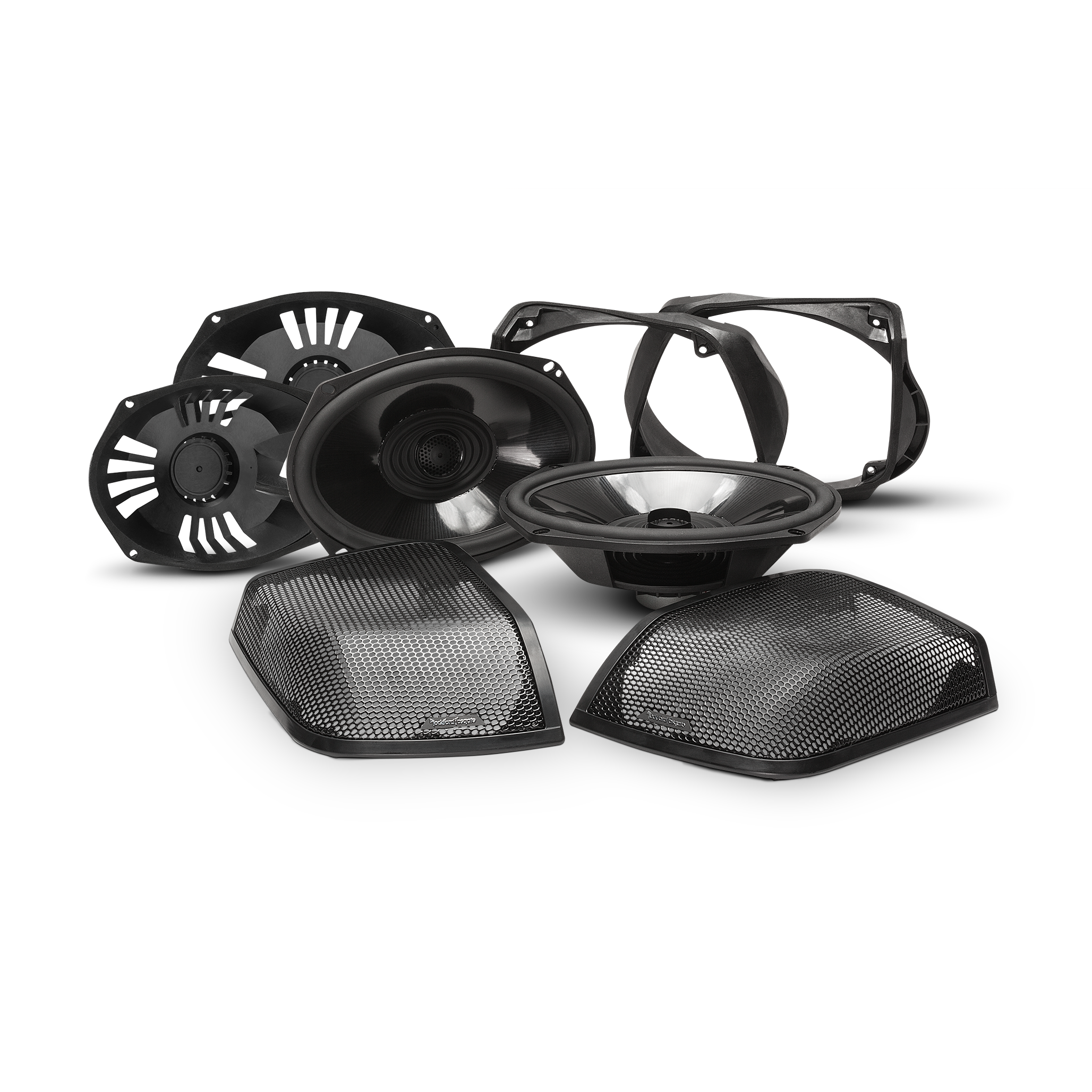 Rockford Fosgate Saddlebag Kit Harley-Davidson Models 2014+