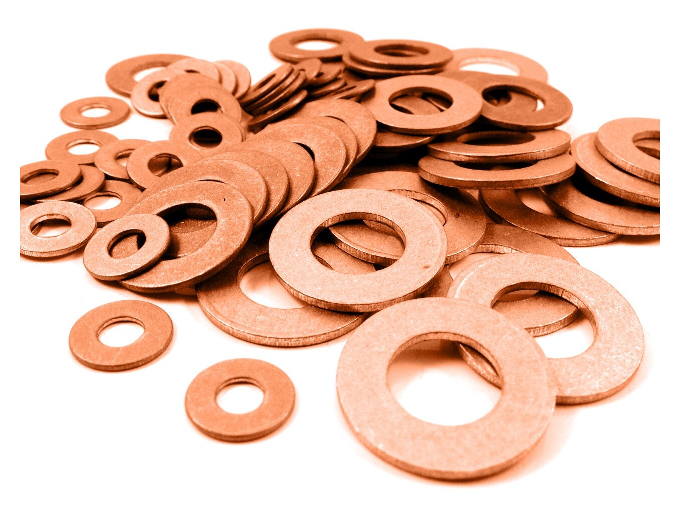 Motolis 10mm Copper Drain Plug Crush Washer