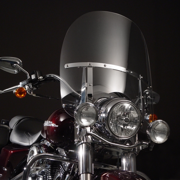 Harley Davidson FLHR Road King 1994-Present Windscreen Clear 2-Up Switch Blade By National Cycle