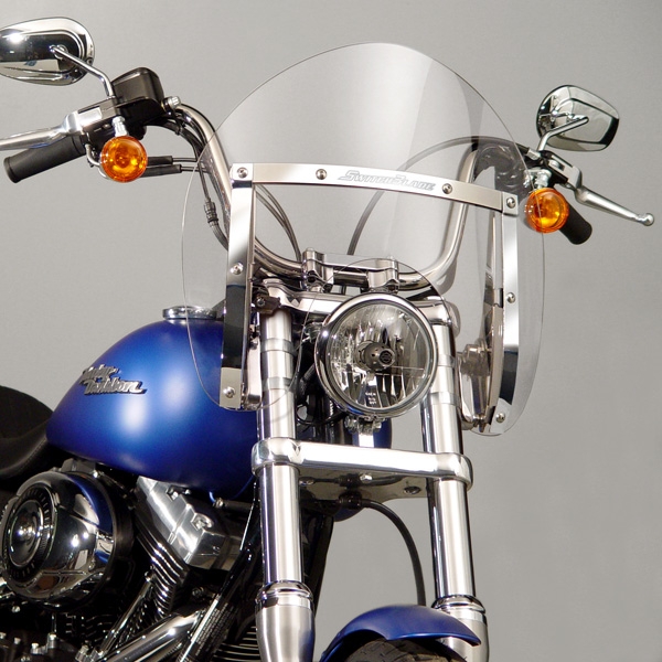 Harley Davidson FXCW / FXCWC Rocker / Custom 2008-2011 Windshield Shorty Switch Blade By National Cycle