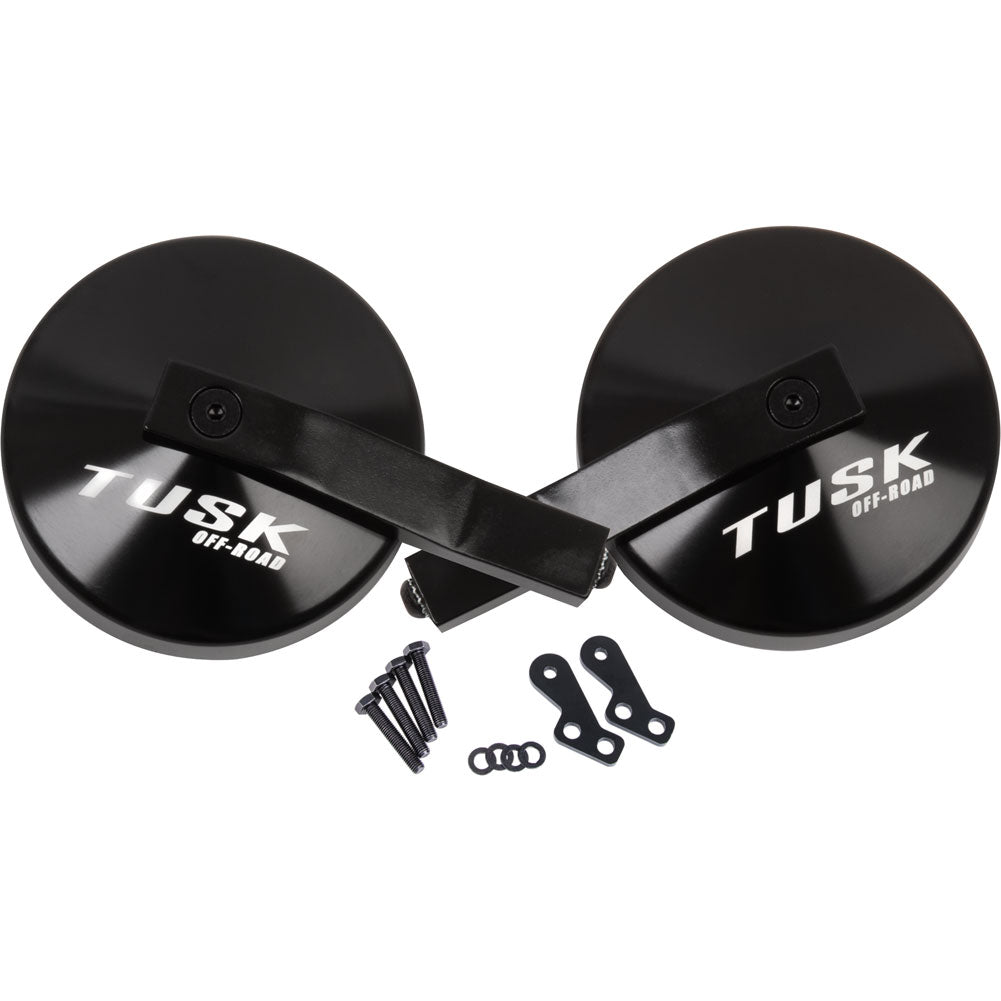 Tusk Alloy UTV Mirror Kit w/A-Pillar Mounts Polaris RZR 900 Trail 2015