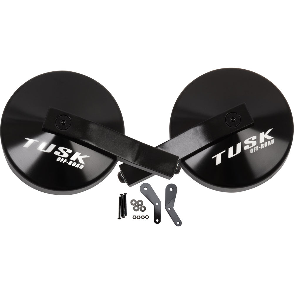Tusk Alloy UTV Mirror Kit w/A-Pillar Mounts Can-Am Maverick X3 900 HO