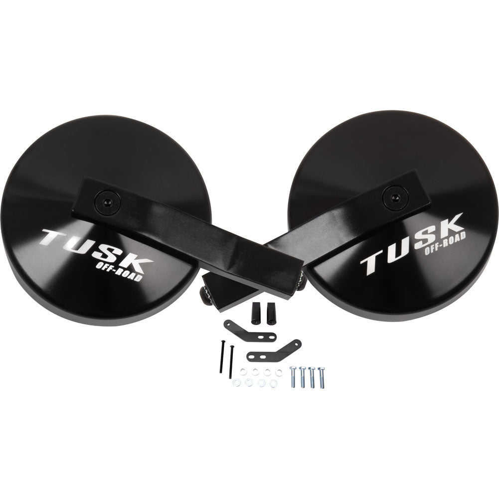 Tusk Alloy UTV Mirror Kit w/A-Pillar Mounts Kawasaki MULE Pro-FX 1000