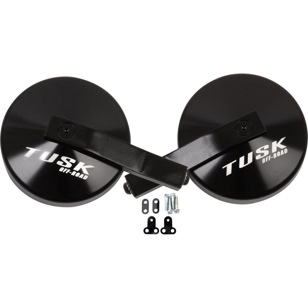 Tusk Alloy UTV Mirror Kit w/A-Pillar Mounts Honda Pioneer 1000 2016–20