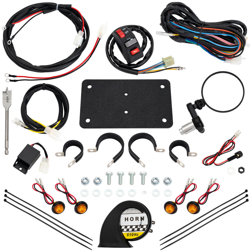 Tusk ATV Horn & Signal Kit with Recessed Signals Arctic Cat 1000 LTD 1996-2024