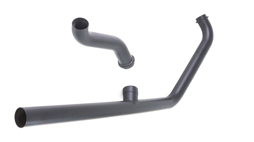 V-Twin Mfg. Stock type 2 into 1 Exhaust Header Kit For Harley FLH 1970-1984
