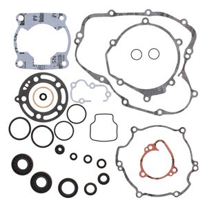 Vertex Complete Gasket Set With Oil Seals Kawasaki KX 100 / Suzuki RM 100 1998-2005