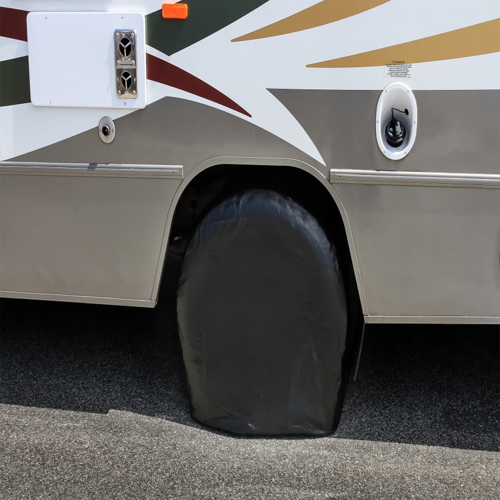 Camco RV Wheel And Tire Protector Covers 24in-26in