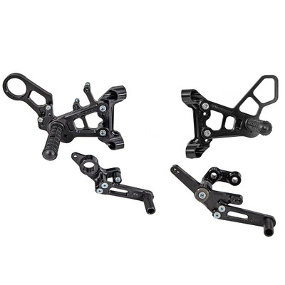 Woodcraft BMW S1000RR 19-25 Complete Rearset Kit