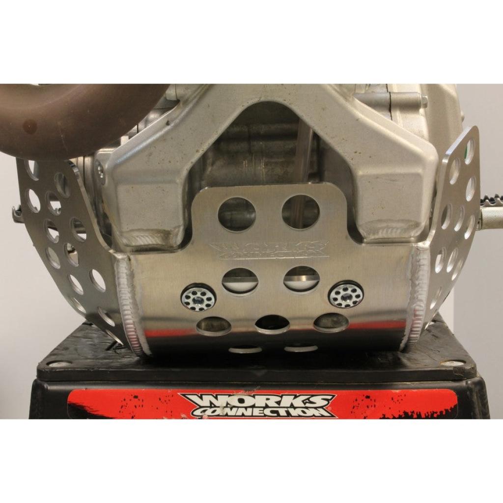 Works Connection Extended Coverage Skid Plate 2019-2023 Kawasaki KX Models | 10-680
