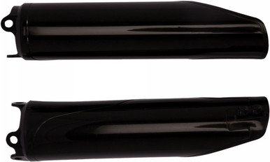 Acerbis Lower Fork Cover Set (Black) - 2115040001