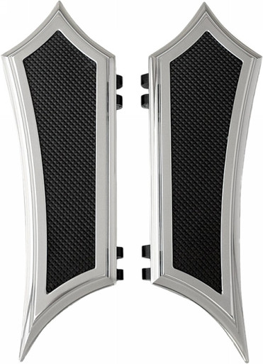 Accutronix Instigator Floorboards Chrome - FBF01-IC