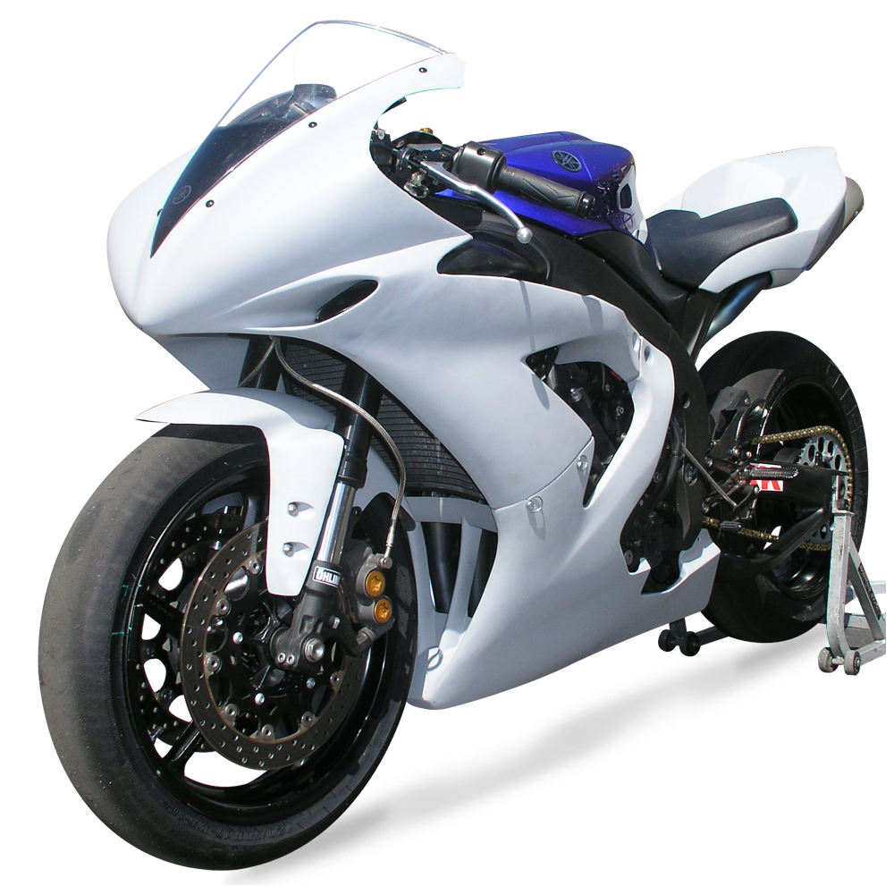 Hotbodies Racing Race Bodywork Primer Gray Yamaha YZF-R1 2004-2006