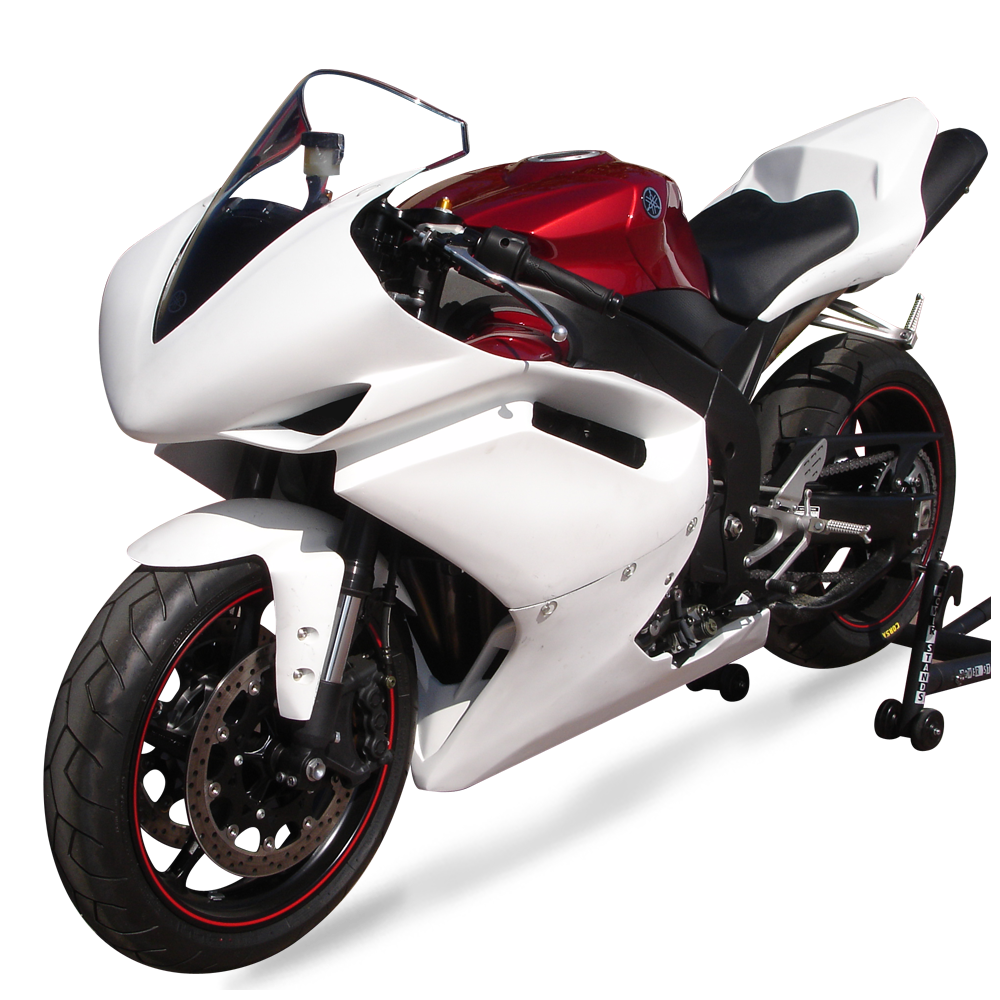 Hotbodies Racing Race Bodywork Primer Gray Yamaha YZF-R1 2007-2008