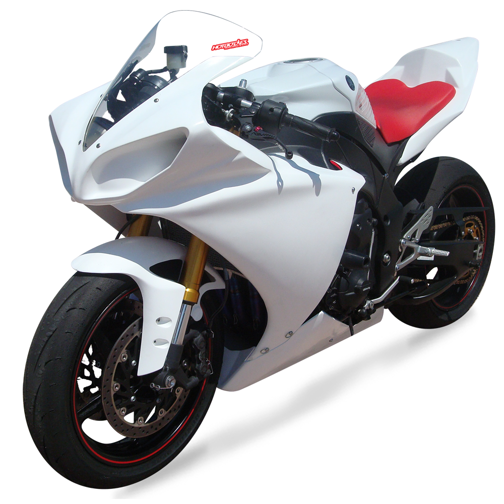 Hotbodies Racing Race Bodywork Primer Gray Yamaha YZF-R1 2009-2014