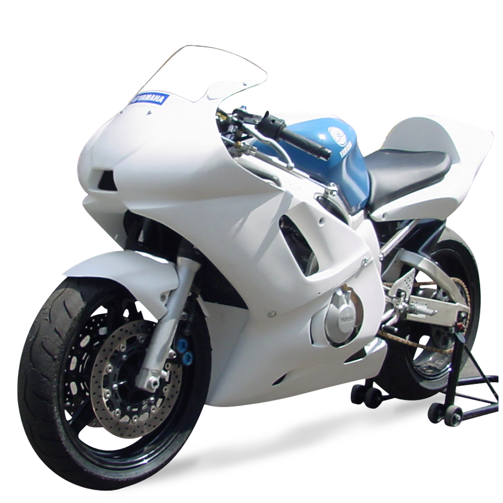 Hotbodies Racing Race Bodywork Primer Gray Yamaha YZF-R6 1999-2002