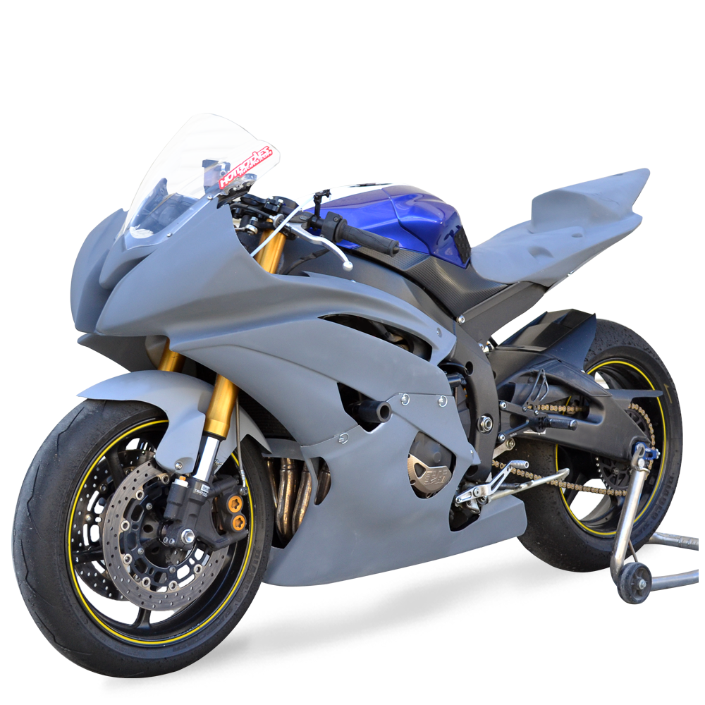 Hotbodies Racing Race Bodywork Primer Gray Yamaha YZF-R6 2008-2016