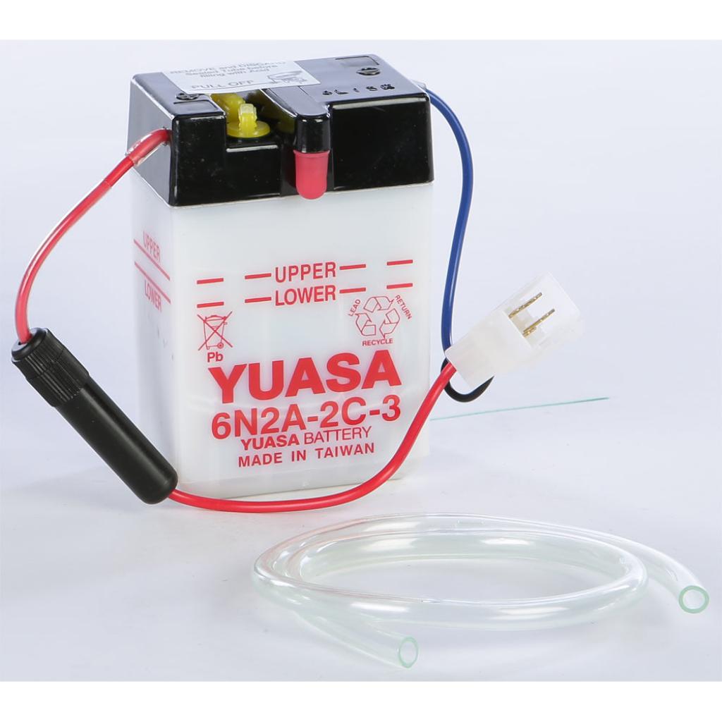 Yuasa Battery 6N2A 2C 3 Conventional