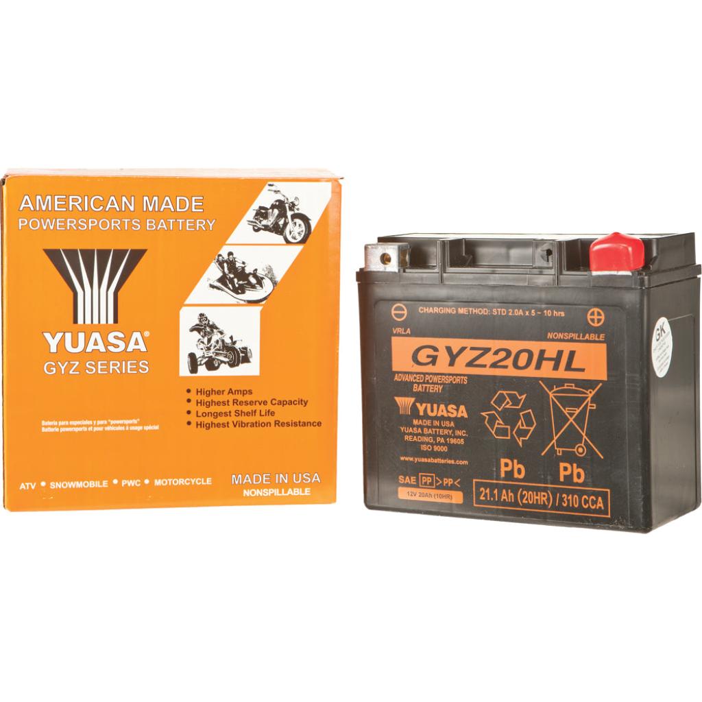 Yuasa Battery GYZ20hl Sealed Factory Activated