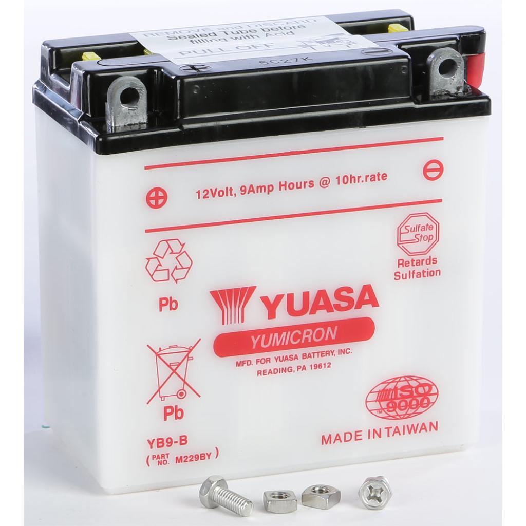 Yuasa Battery Yb9 B Conventional