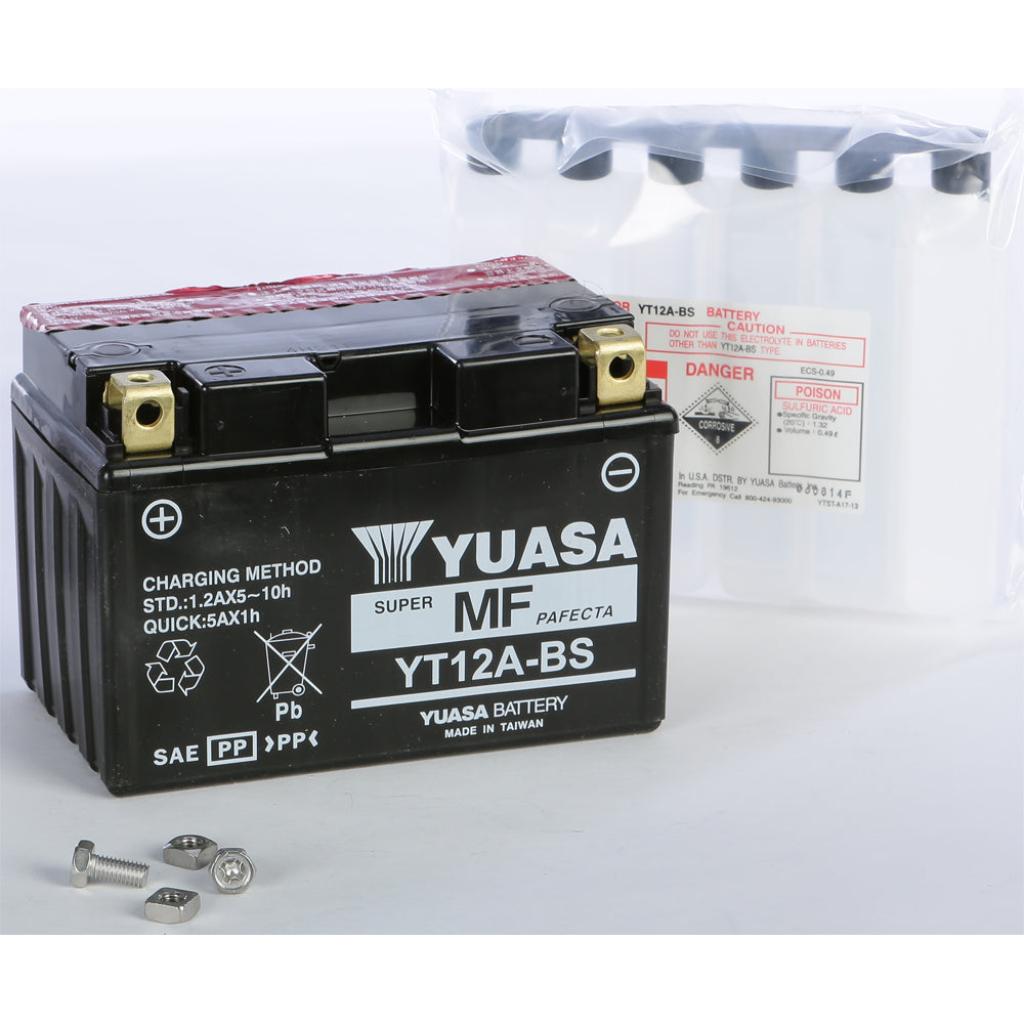 Yuasa Battery Yt12a Bs Maintenance Free