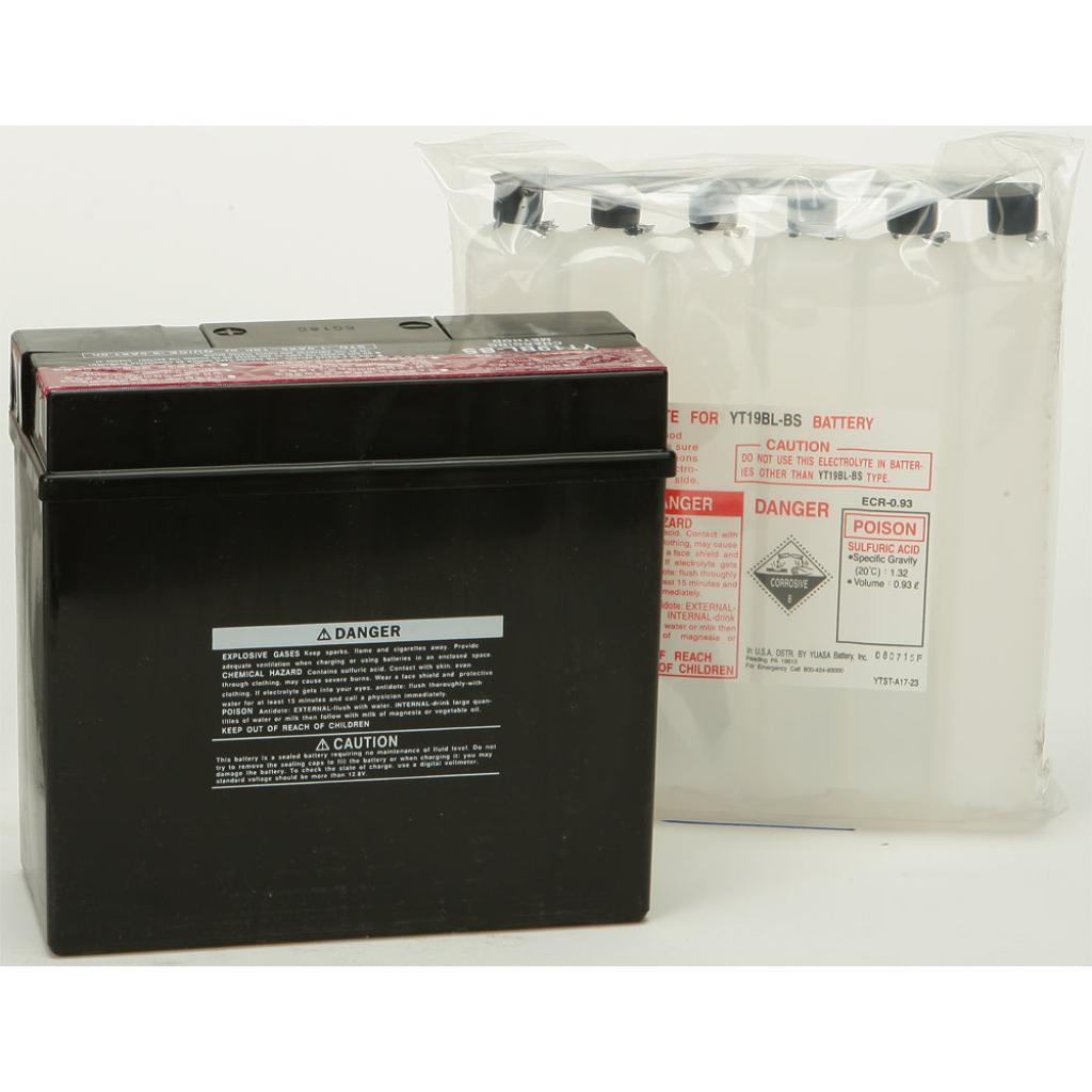 Yuasa Battery Yt19bl Bs Maintenance Free