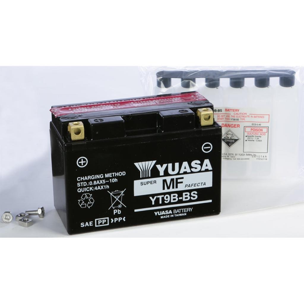 Yuasa Battery Yt9b Bs Maintenance Free