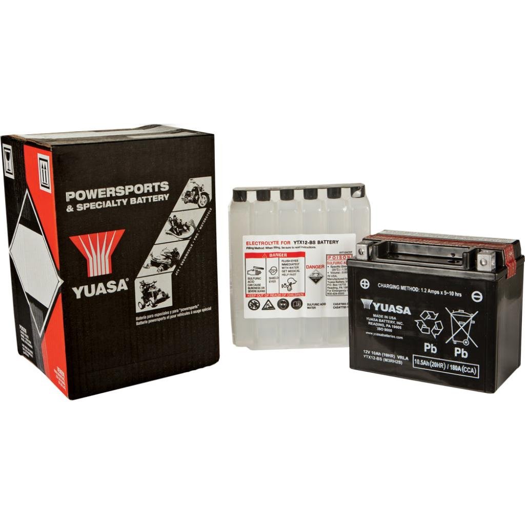 Yuasa Battery Ytx12 Bs Maintenance Free