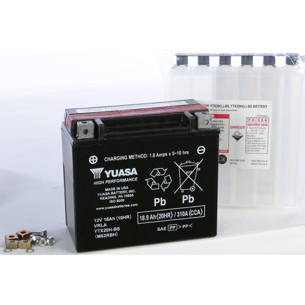 Yuasa Battery Ytx20h Bs Maintenance Free