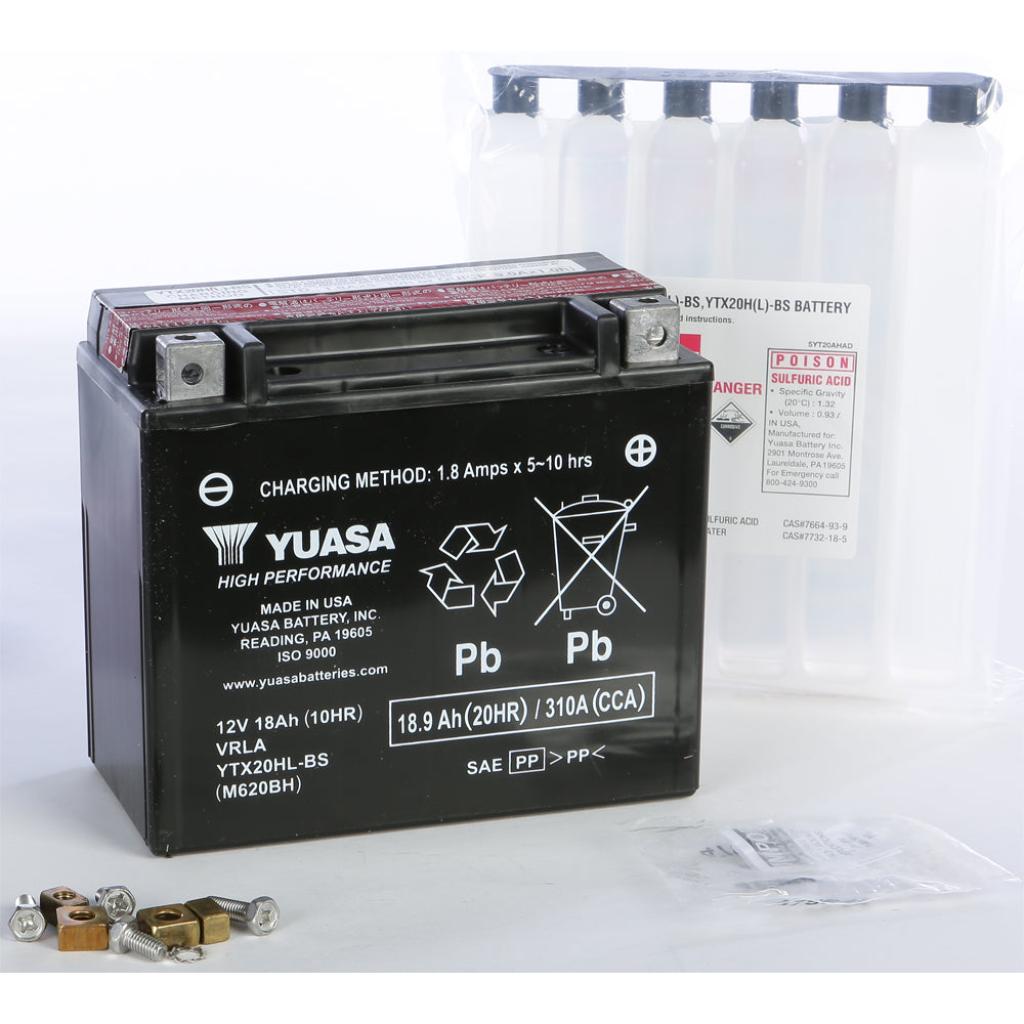 Yuasa Battery Ytx20hl Bs Maintenance Free
