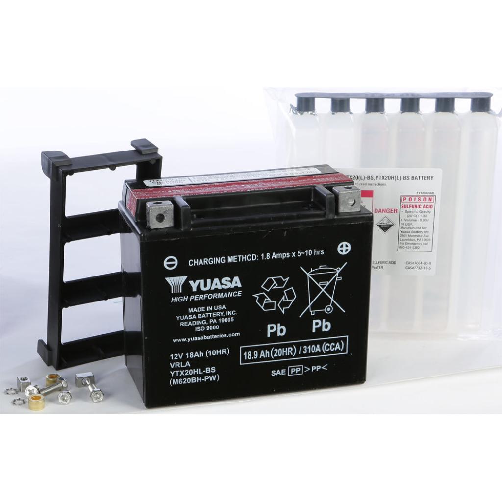 Yuasa Battery Ytx20hl Bs Pw Maintenance Free